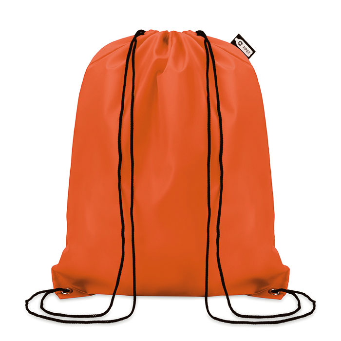 Gym bag publicitaire en rPET SHOOPPET Orange
