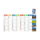 Calendrier bancaire 2026 publicitaire - ALEXANDRE