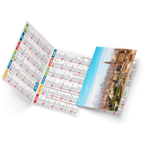Calendrier de poche publicitaire - Roberto