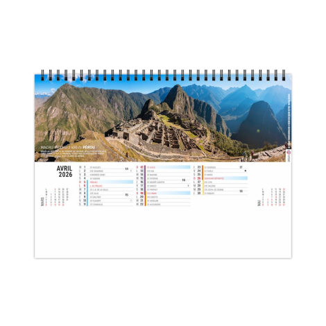 Chevalet publicitaire standard 13 feuillets - Sentiers