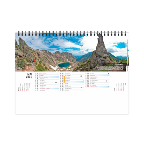 Chevalet publicitaire standard 13 feuillets - Sentiers