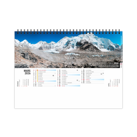 Chevalet publicitaire standard 13 feuillets - Sentiers