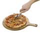 Planche à découper publicitaire avec couteau à pizza