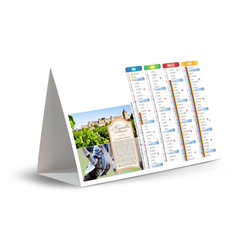 Chevalet publicitaire de comptoir - Vigne