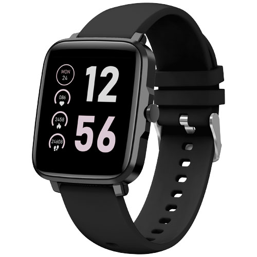 Montre connectée publicitaire avec thermomètre Prixton AT803 Noir