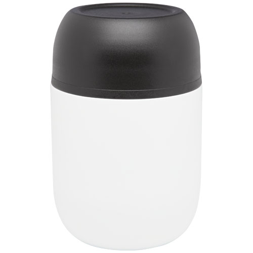 Lunch box promotionnelle à double paroi 480ml Supo Blanc