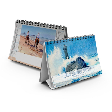 Chevalet promotionnel standard 7 feuillets - Littoral