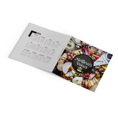 Carte de vœux personnalisable - Cooking