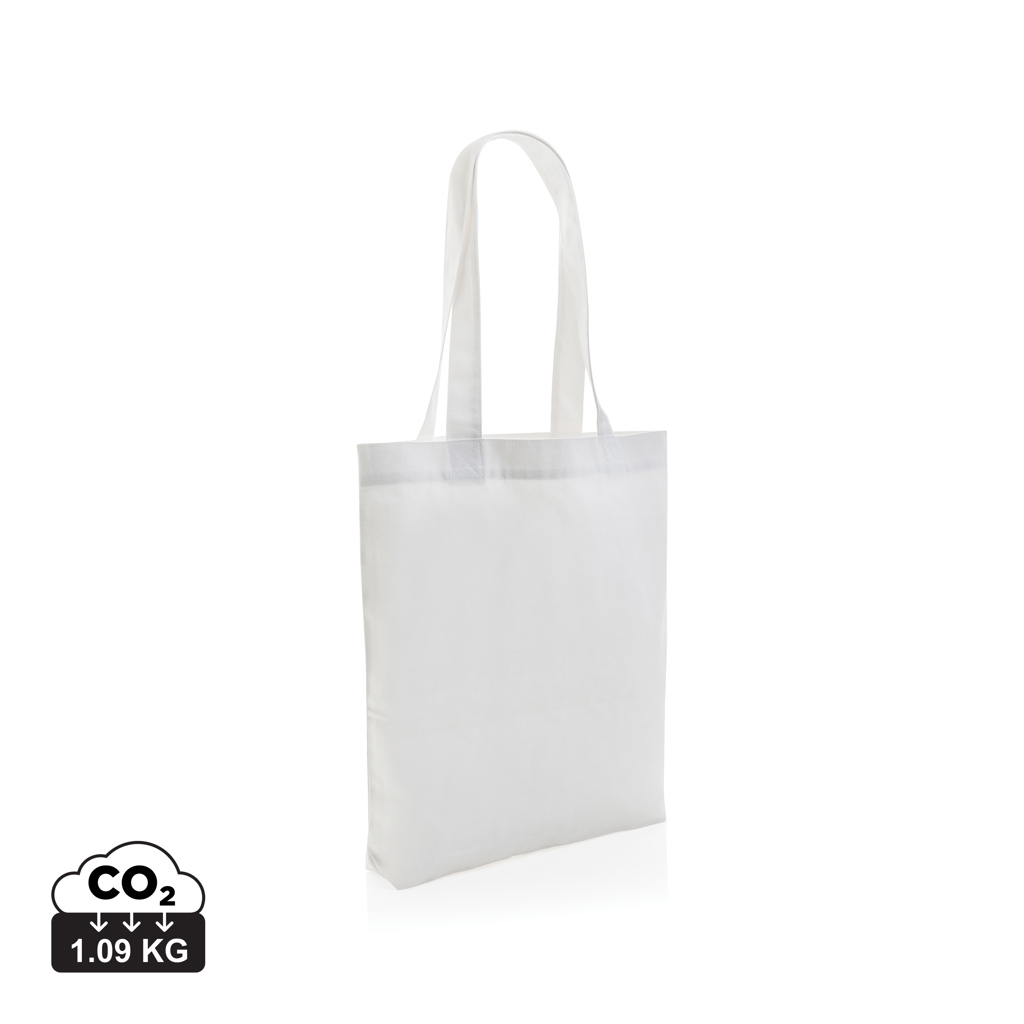 Sac shopping en toile personnalisée 285g - Impact Blanc