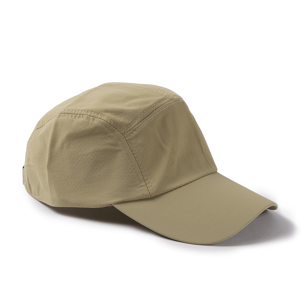 Casquette microfibre waterproof publicitaire Dry Fit Beige