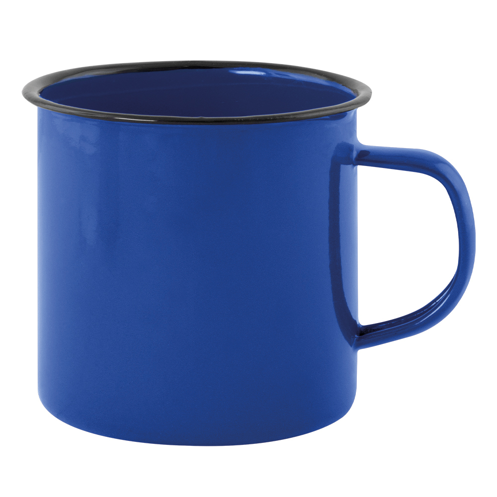 Tasse métallique personnalisable 350ml FIELD Bleu