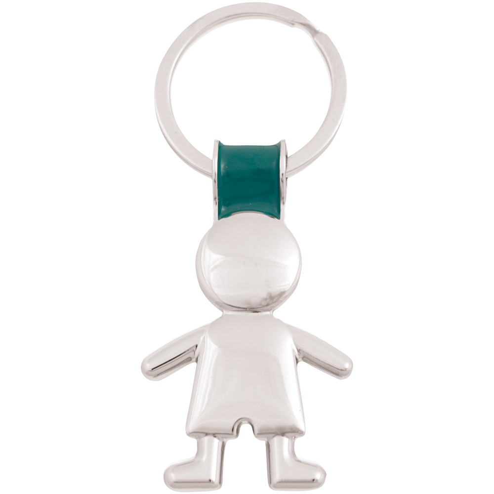 Porte-clés personnalisable KINDER Vert
