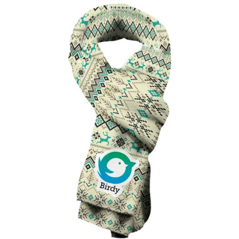Echarpe en polaire personnalisée SUBLIMATION