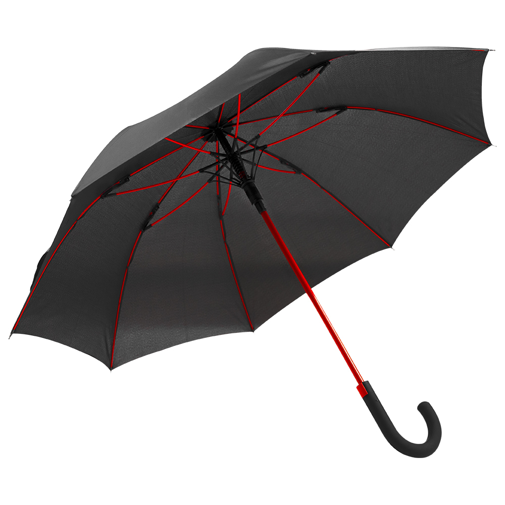 Parapluie automatique publicitaire BREEZE Rouge