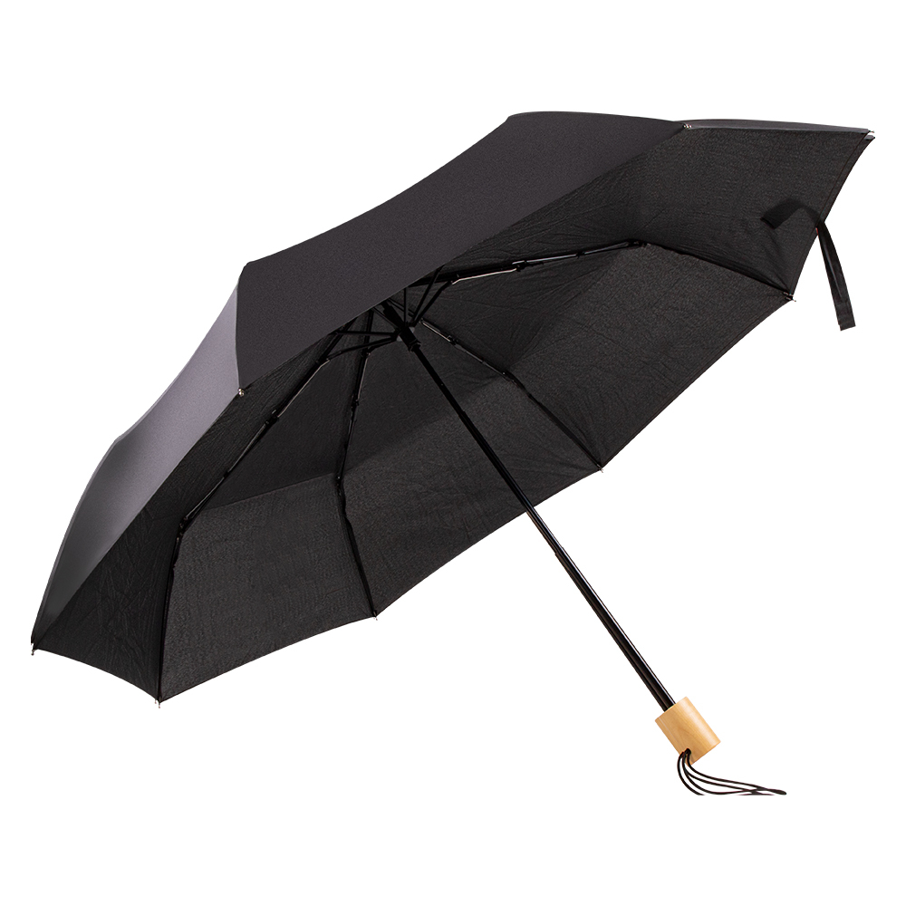 Parapluie pliable promotionnel PUCK Noir
