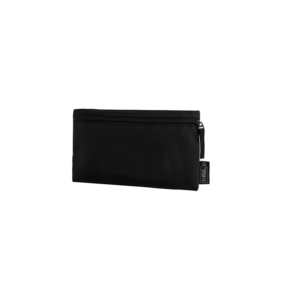 Trousse rPET promotionnelle AROUND THE WORLD Noir