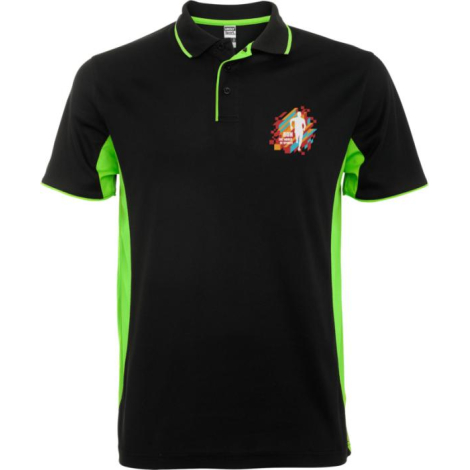 Polo sport personnalisé unisexe Montmelo ROLY