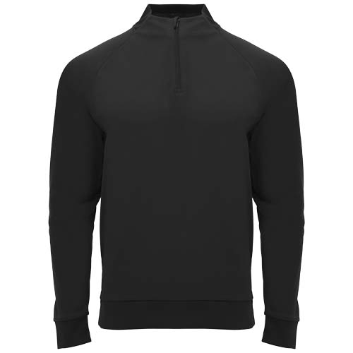 Sweat promotionnel demi-zip Enfant Epiro ROLY Noir