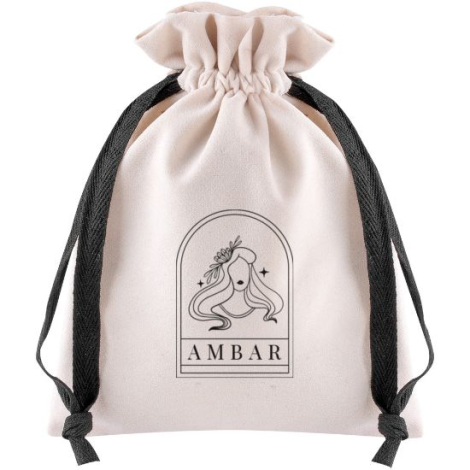 Petit sac de présentation en velours MONCH