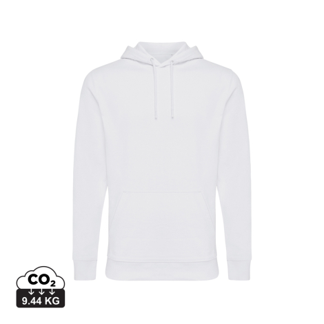 Sweat capuche unisexe publicitaire coton recyclé 340g Iqoniq Jasper