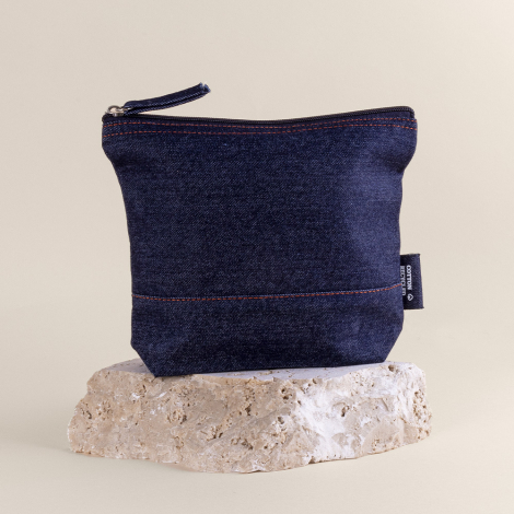 Trousse personnalisée en jean recyclé NASHVILLE