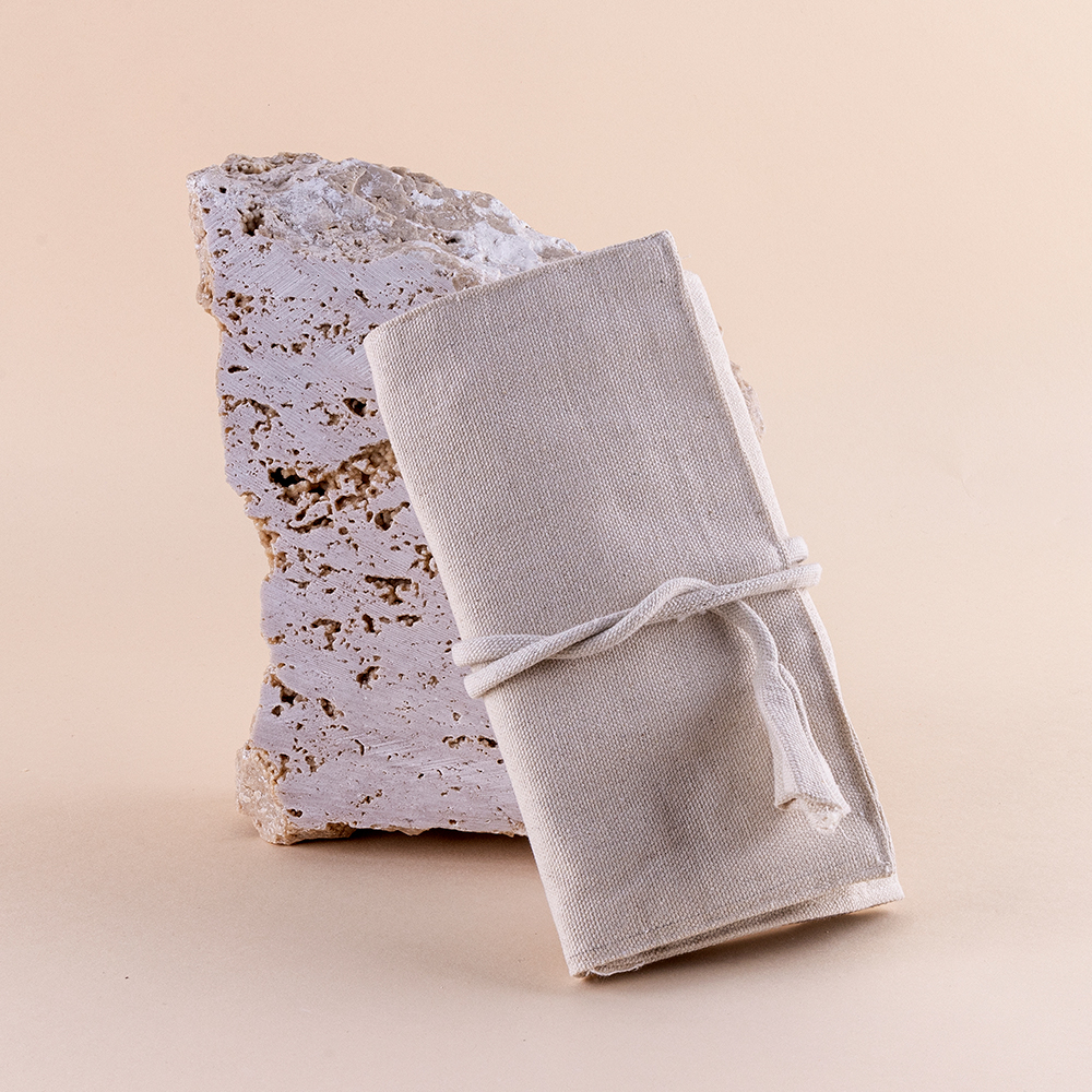 Pochette à bijoux promotionnelle coton 200g VEGA Naturel