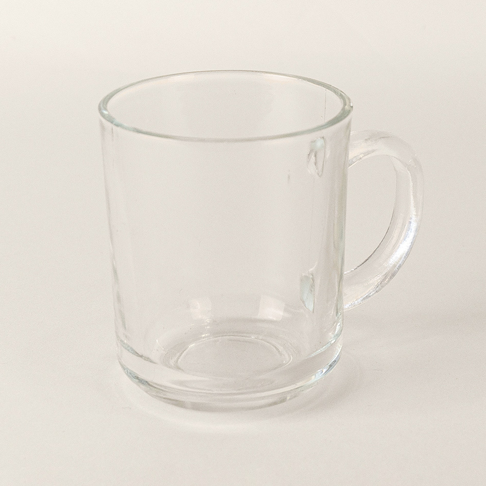 Tasse en verre 160ml à personnaliser IBIS Transparent
