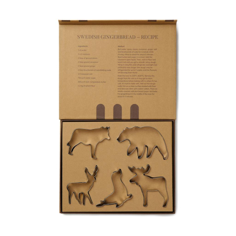 Set de 5 grands emporte-pièces personnalisé Nordic VINGA