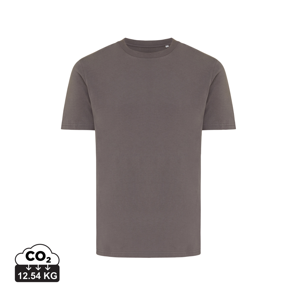 T-shirt personnalisable 180g unisexe Brett Iqoniq anthracite