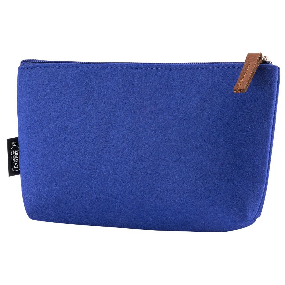 Trousse rPET personnalisable PATCH Bleu