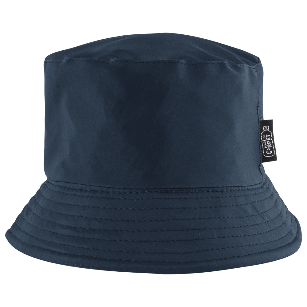 Bob promotionnel réversible avec polaire rPET STORM Bleu