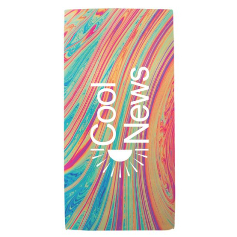 Serviette promotionnelle rPET sublimation HASDEO