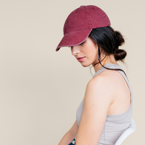 Casquette publicitaire coton effet lavé OSHA