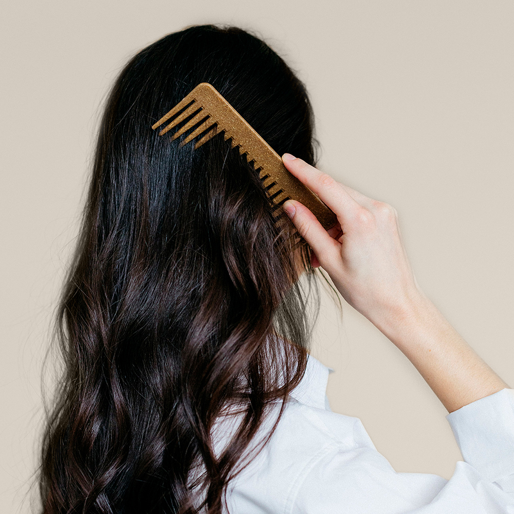 Peigne publicitaire KELAPA Marron
