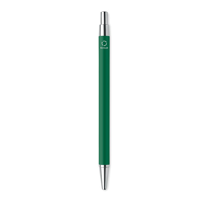 Stylo bille personnalisable aluminium recyclé Vert