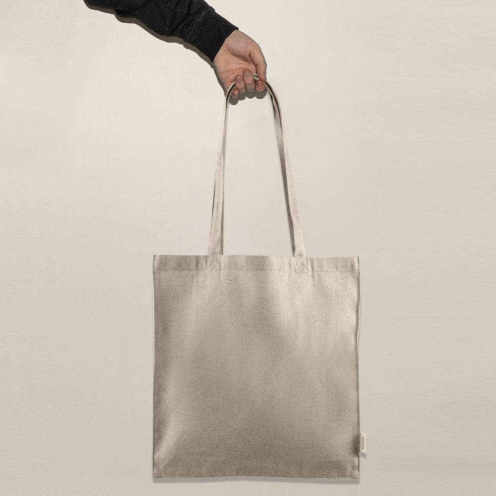 Sac cabas à personnaliser coton recyclé 200g CUZCO Beige