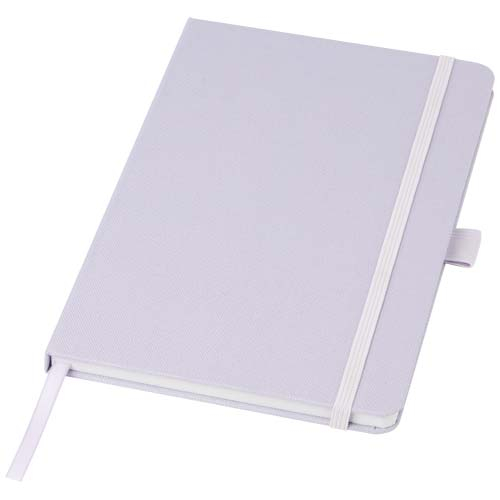 Carnet recyclé en rPET personnalisé A5 HONUA Lilas