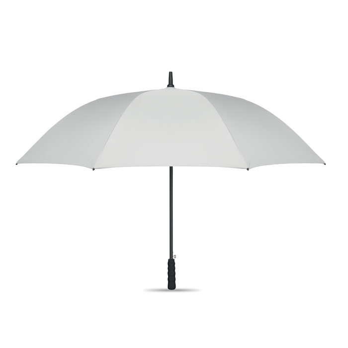 Parapluie coupe-vent promotionnel rPET de 27'' Lluvia Blanc