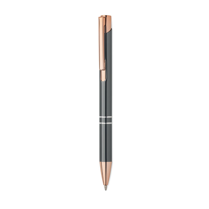 Stylo bille promotionnel alu recyclé Bern Rose Titanium