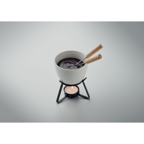 Set à fondue promotionnel en céramique 240ml Kase