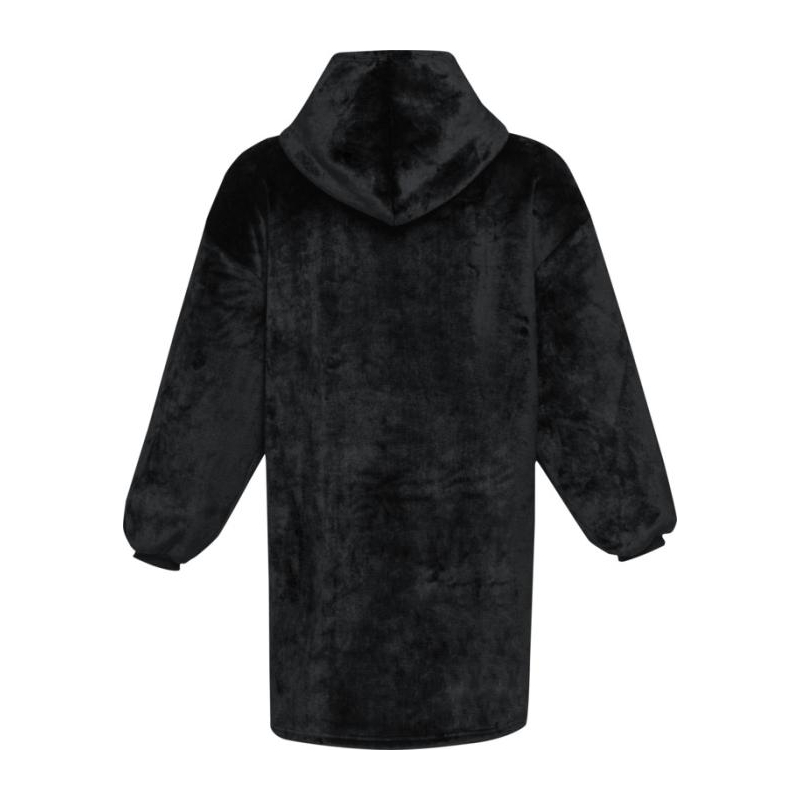 Pull Plaid Personnalisable Avec Photo Ou Texte - Sweat Couverture Oversize Pour Adulte, Cadeau Unique