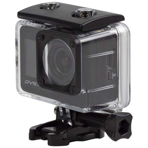 Caméra d’action Prixton DV670 à double écran 4K Noir