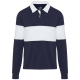 Sweatshirt rugbymen personnalisable coton bio unisexe - Clyde