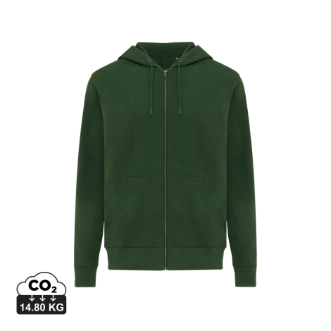 Sweat publicitaire à capuche unisexe coton recyclé Iqoniq Abisko