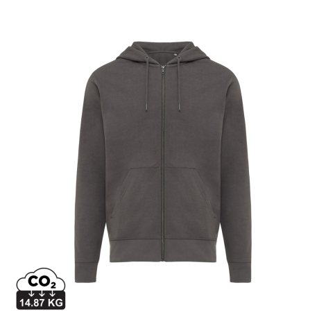 Sweat publicitaire à capuche unisexe coton recyclé Iqoniq Abisko