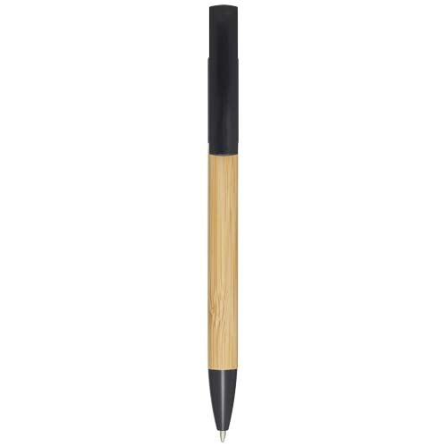Stylo support de téléphone personnalisable Delfina Noir
