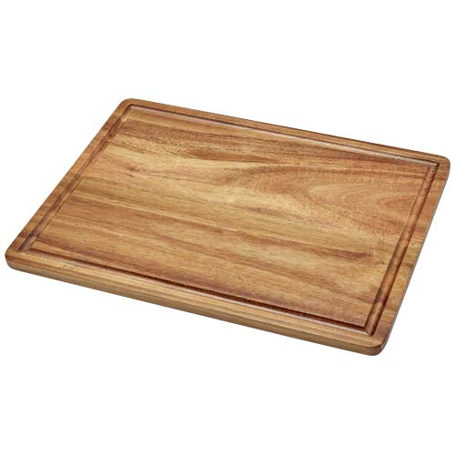 Planche à découper publicitaire en acacia Sonora Bois