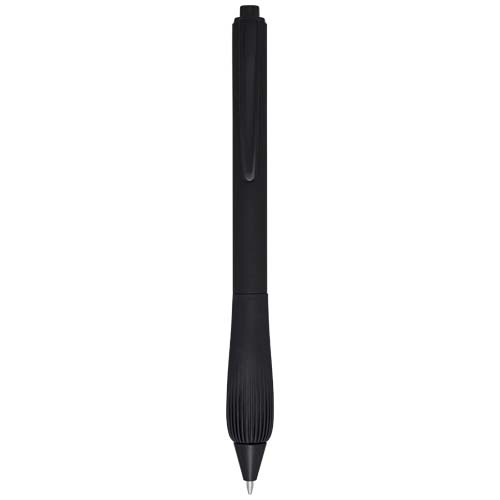 Stylo bille ABS recyclé à personnaliser Lorena Noir