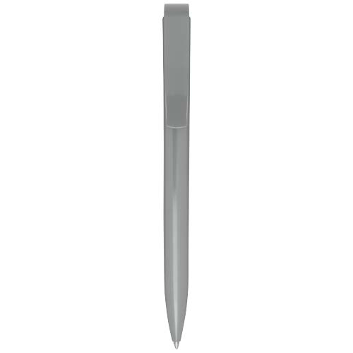 Stylo bille promotionnel en plastique recyclé Lucia Gris