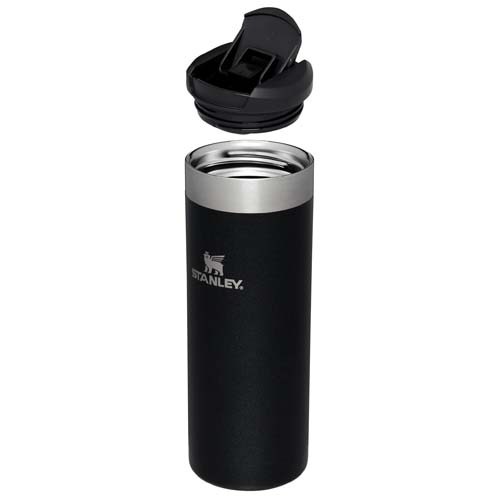 Gobelet de voyage promotionnel 470ml Stanley AeroLight™ Noir